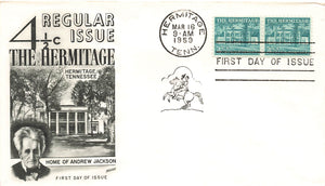 1959 The Hermitage, home of Andrew Jackson regular issue