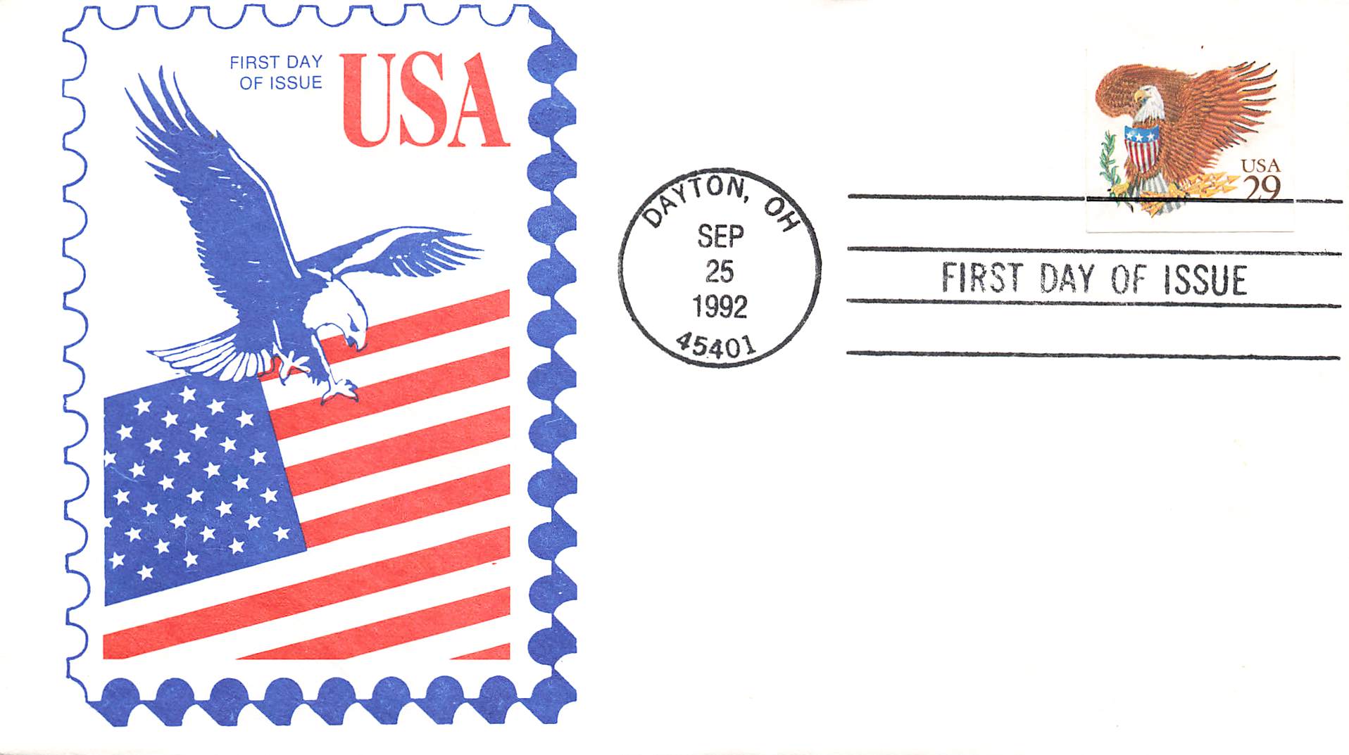 1992 USA Stamp .29