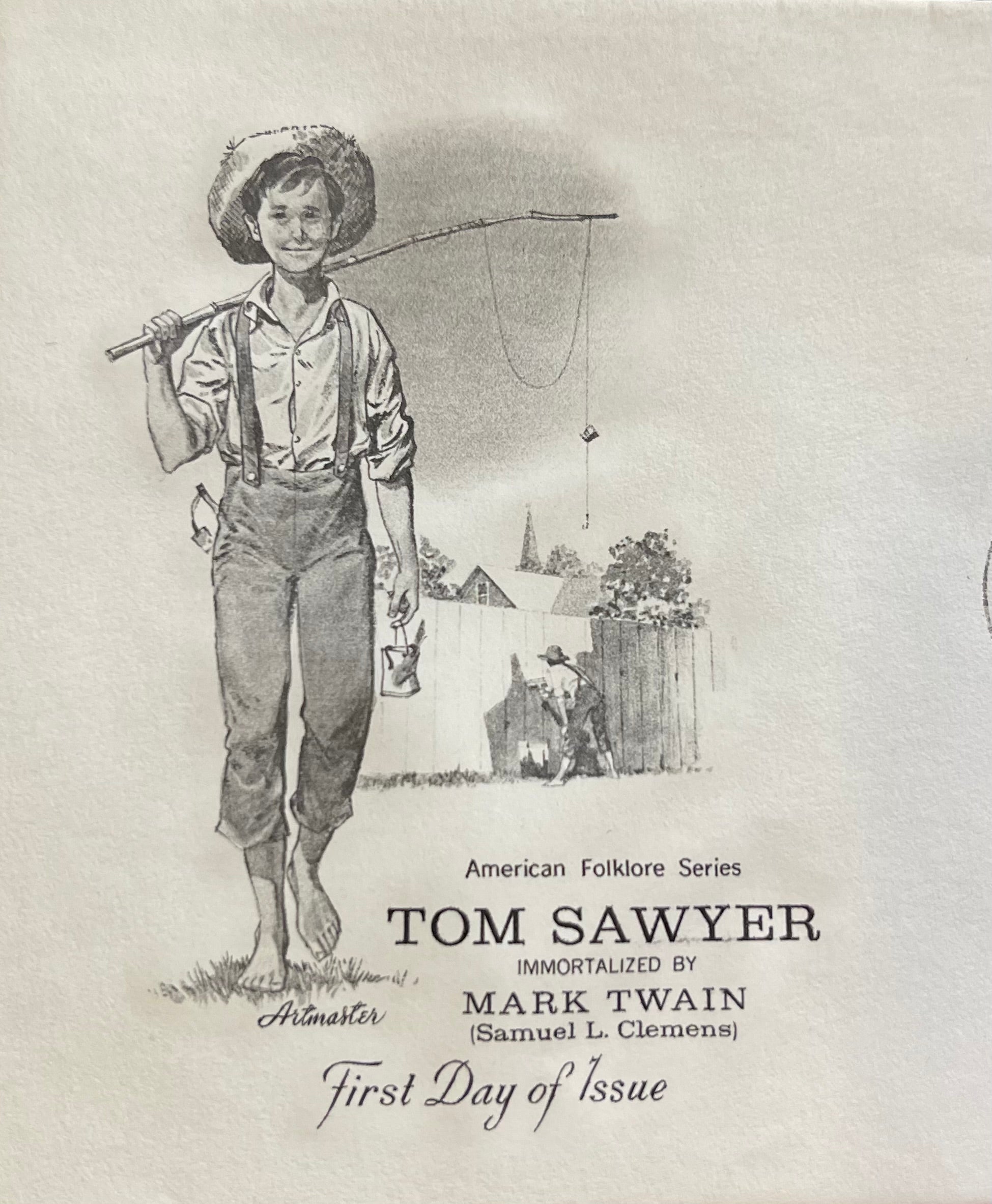 Tom Sawyer and Huckleberry Finn FDC (2) - 1972