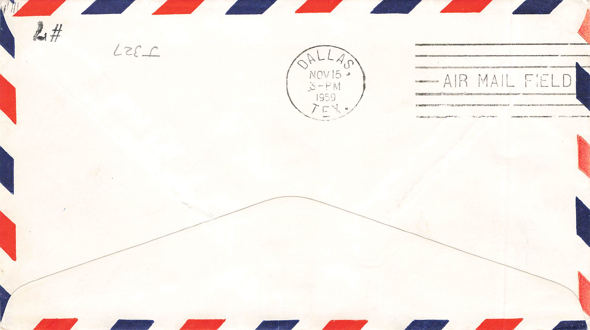 1959 First Jet Flight AM-8 .07 Cents US air mail