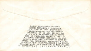 1966 Mexico - Cincuentenario de la Fundacion de la Escuela Superior de Ingenieria, Mecanica y Electrica .20