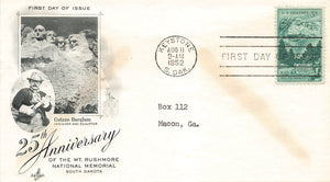 1952 Mount Rushmore b #1011