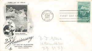 1952 Mount Rushmore c #1011