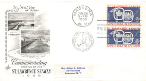 1959 St Lawrence Seaway addressed