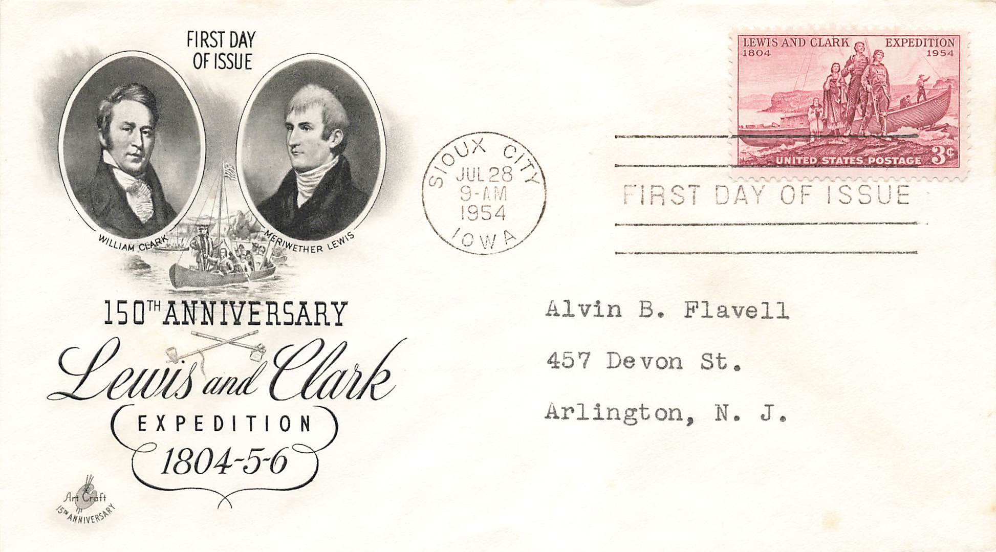 1954 Lewis and Clark 150th