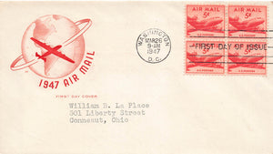 1947 Airmail 5 cents