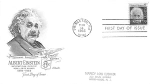 1966 Albert Einstein 8c