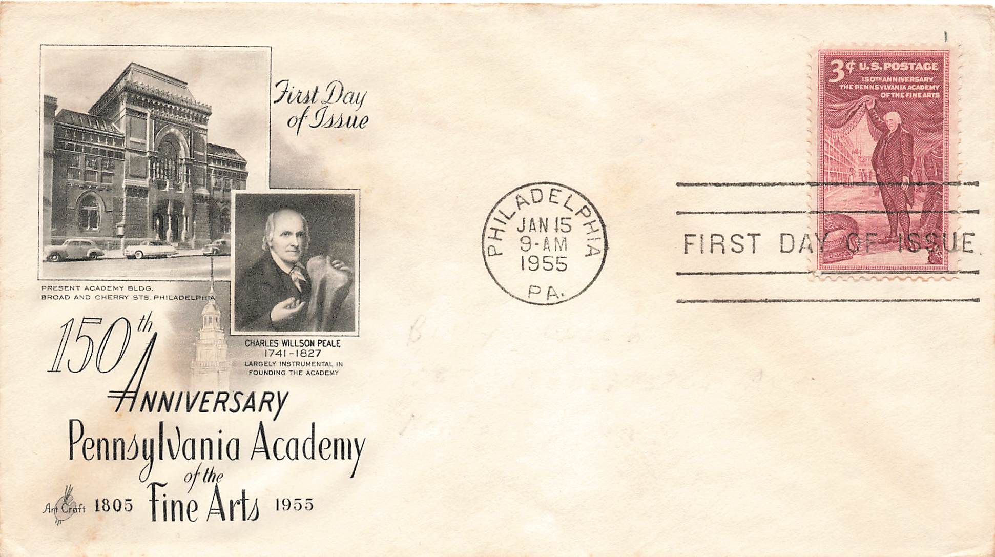 1955 Pennsylvania Academy of the Fine Arts 150th Ann b