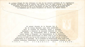 1968 Mexico - Escuela Nacional De Preparatoria .40