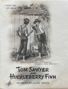 Tom Sawyer and Huckleberry Finn FDC (2) - 1972