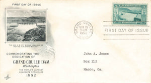 1952 Grand Coulee Dam WA #1009