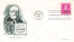 1950 Samuel Gompers Labor Leader 100th birthday AFL #988