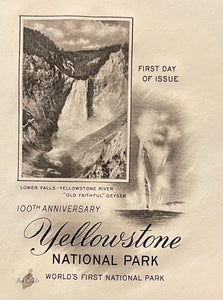 Yellowstone National Park FDC 1972