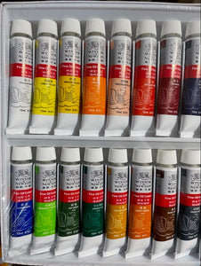 Winsor & Newton Oil Paint tubes 18Pack (12ml)