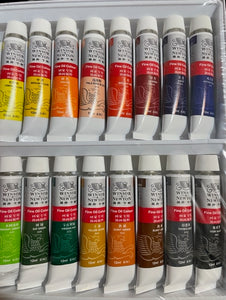 Winsor & Newton Oil Paint tubes 18Pack (12ml)