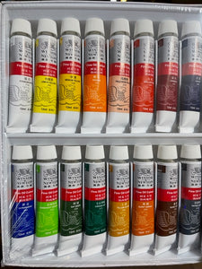 Winsor & Newton Oil Paint tubes 18Pack (12ml)