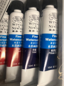 Winsor & Newton 18 pack Watercolor tubes